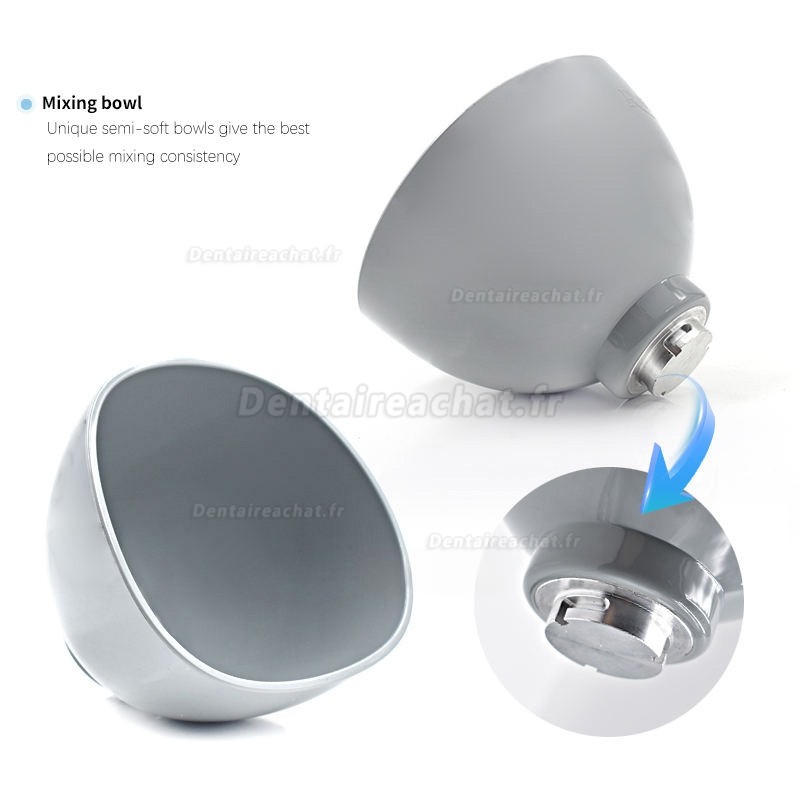 Mélangeur d'alginate et de plâtre pour laboratoire dentaire, modèle à 6 vitesses